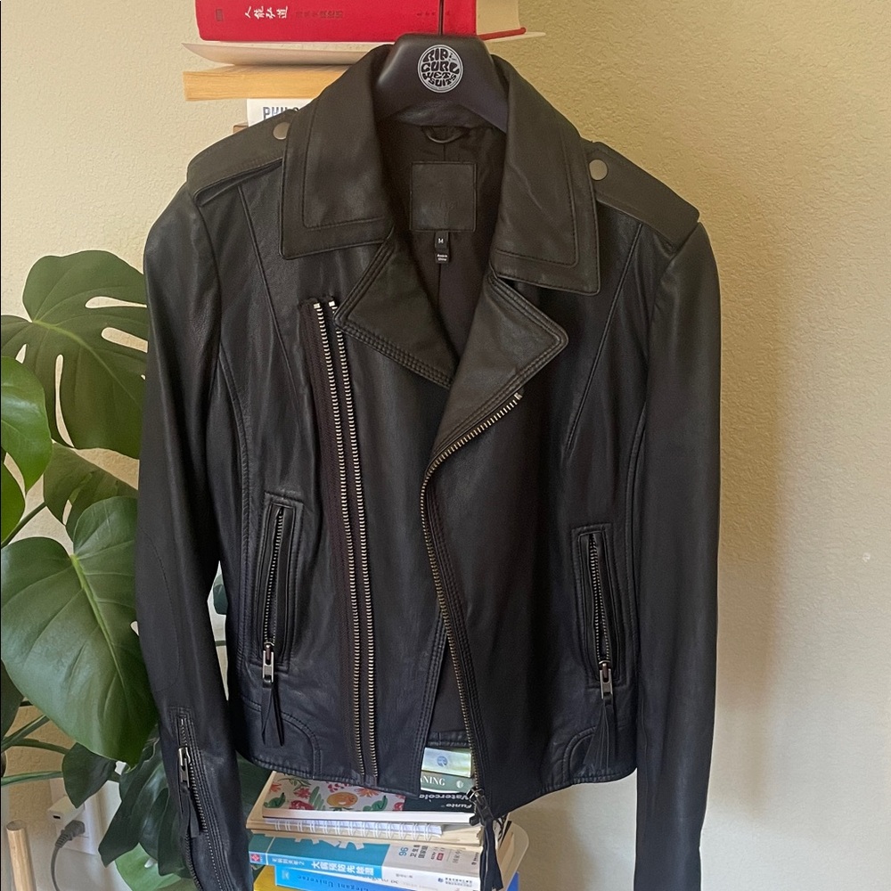 Joie Black Leather Jacket